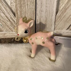 Target 2022 Wondershop Ceramic Deer Ornament